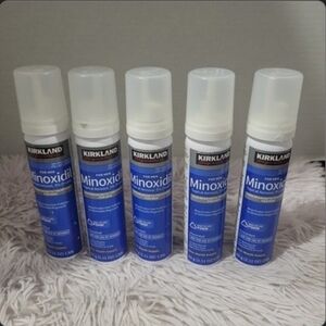 Kirkland Signature Minoxidil Foam - Blue and White